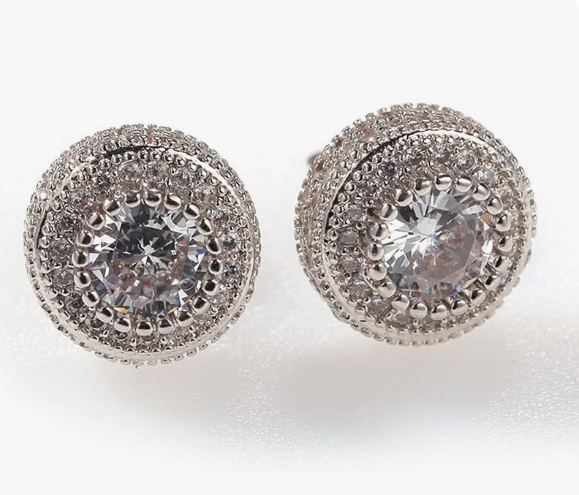 LUXIIVA® RADIANT CRYSTAL STUD EARRINGS(Ready to Ship)