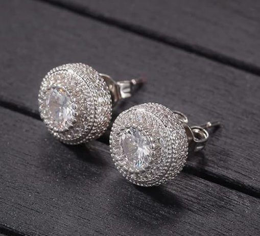 LUXIIVA® RADIANT CRYSTAL STUD EARRINGS(Ready to Ship)