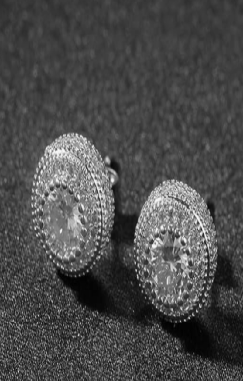 LUXIIVA® RADIANT CRYSTAL STUD EARRINGS(Ready to Ship)