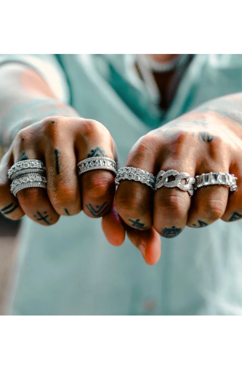 5 PCS Baddie Ring Set(Ready to Ship)