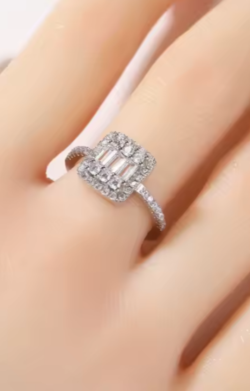 ICED OUT BOHO RING(Ready to Ship)