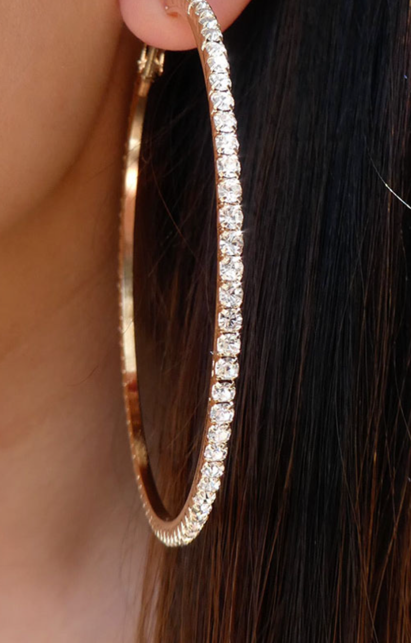 LUXIIVA® ICED OUT HOOPS (Ready to Ship)