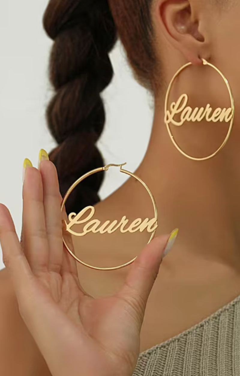 LUXIIVA® GENESIS HOOPS EARRINGS