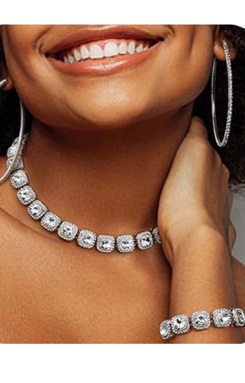 3 PCS ELLA NECKLACE & BRACELET SET (Ready to Ship)