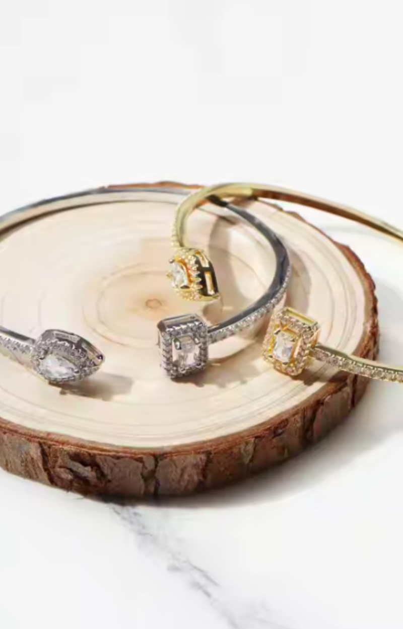SNAKE PUNK STYLE BANGLE((Ready to Ship)
