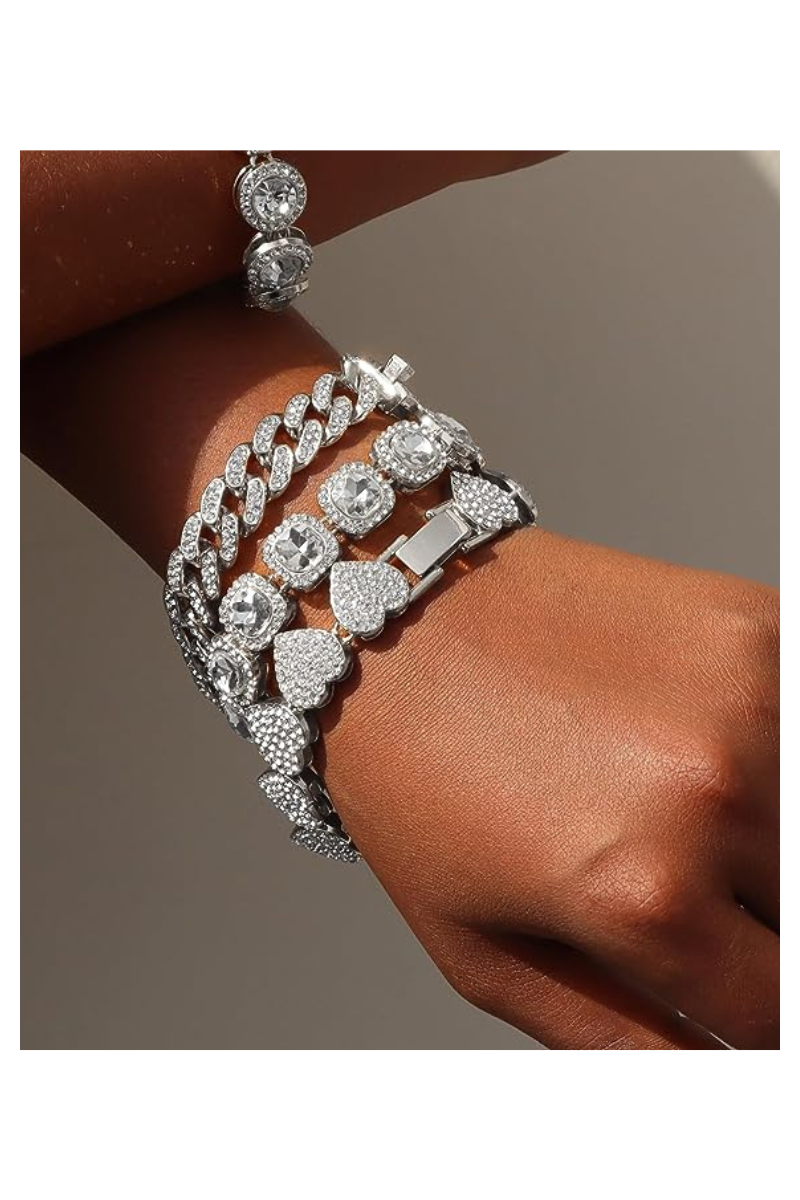 LUXIIVA® 4 PCS MEGAN BRACELET STACK (Ready to Ship)-$6.25/Count