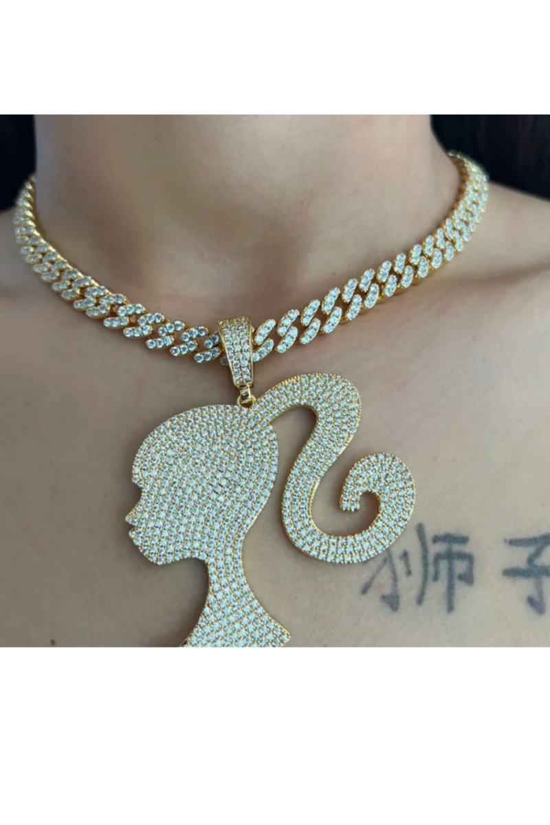 LUXIIVA® BARBIE GIRL INSPIRED NECKLACE (Ready to Ship)