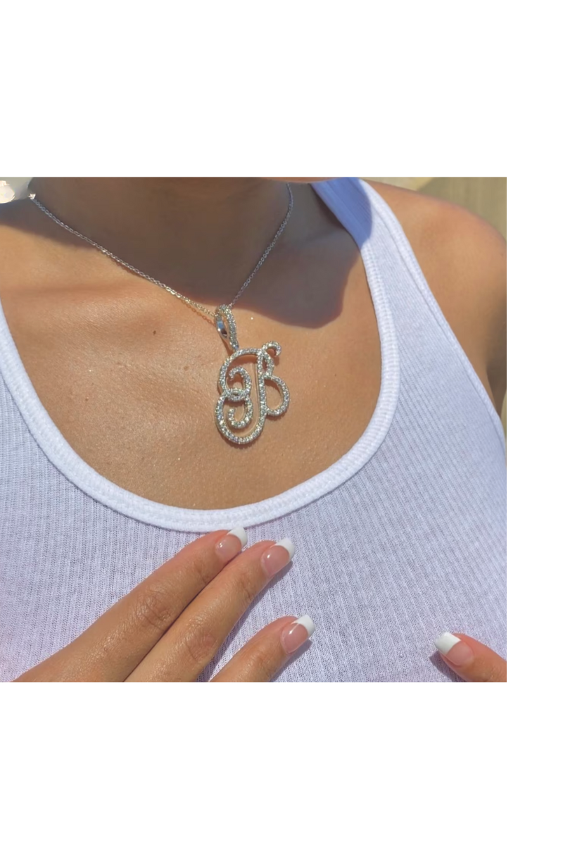 TANYA INITIAL PENDANT(Ready to Ship)