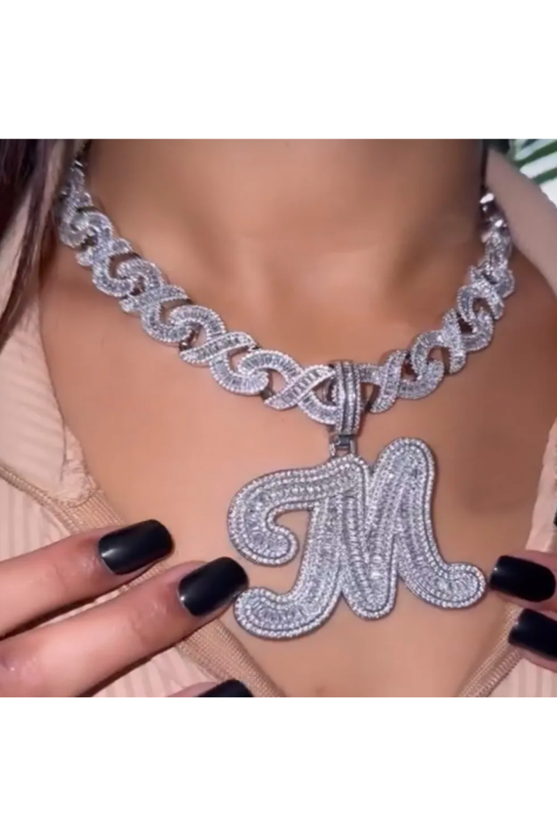 LUXIIVA® BOSS LADY INITIAL PENDANT(Ready to Ship)