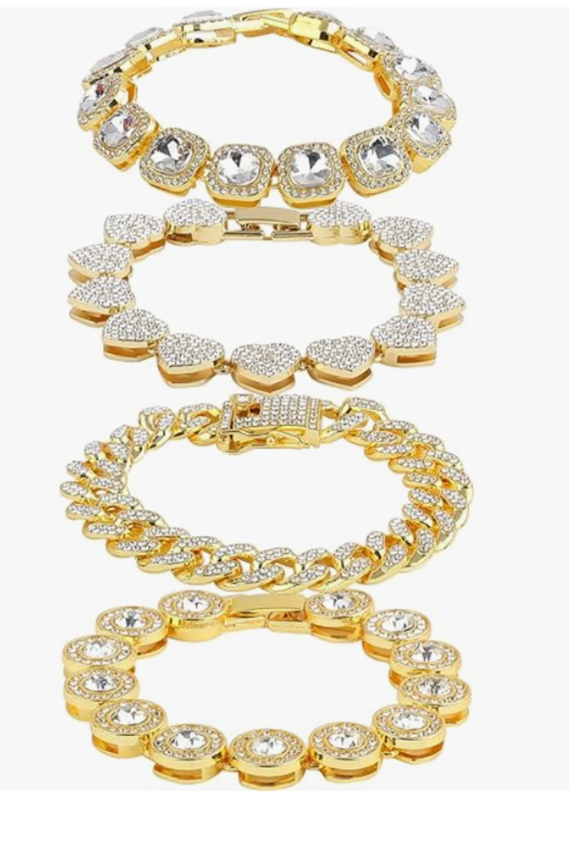 LUXIIVA® 4 PCS MEGAN BRACELET STACK (Ready to Ship)-$6.25/Count