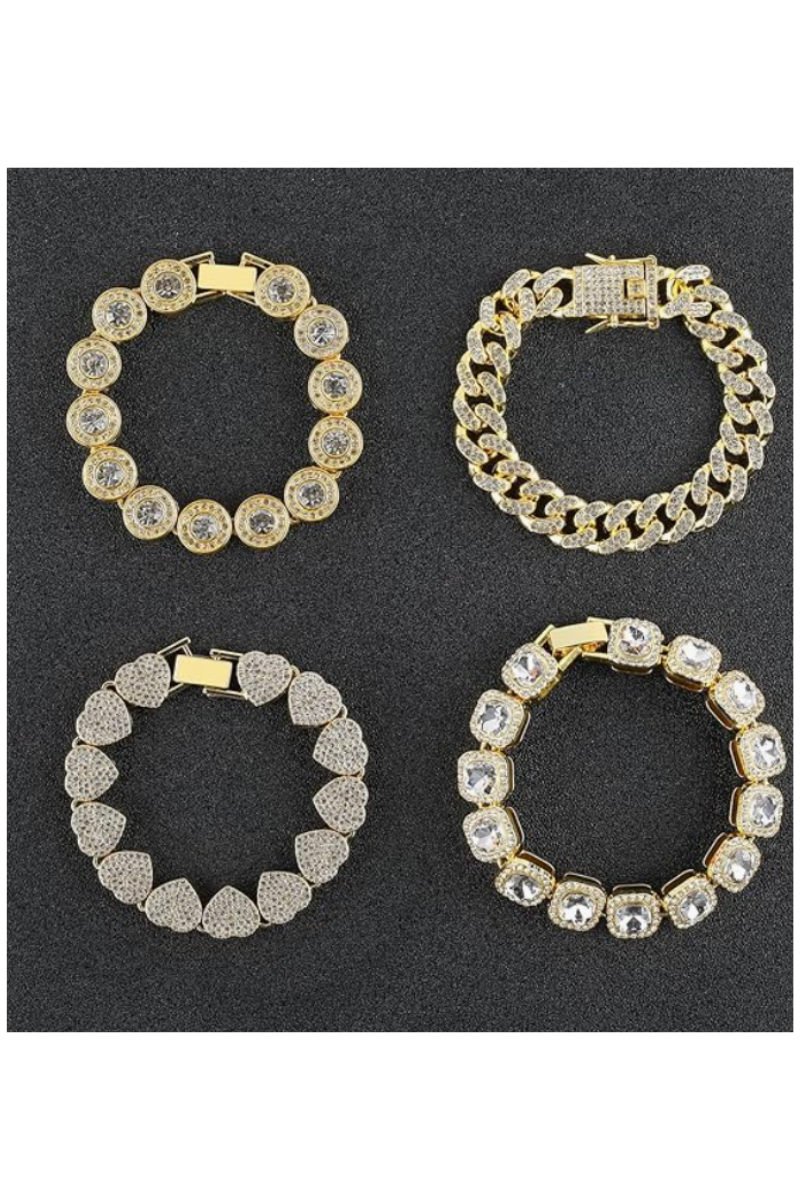 LUXIIVA® 4 PCS MEGAN BRACELET STACK (Ready to Ship)-$6.25/Count