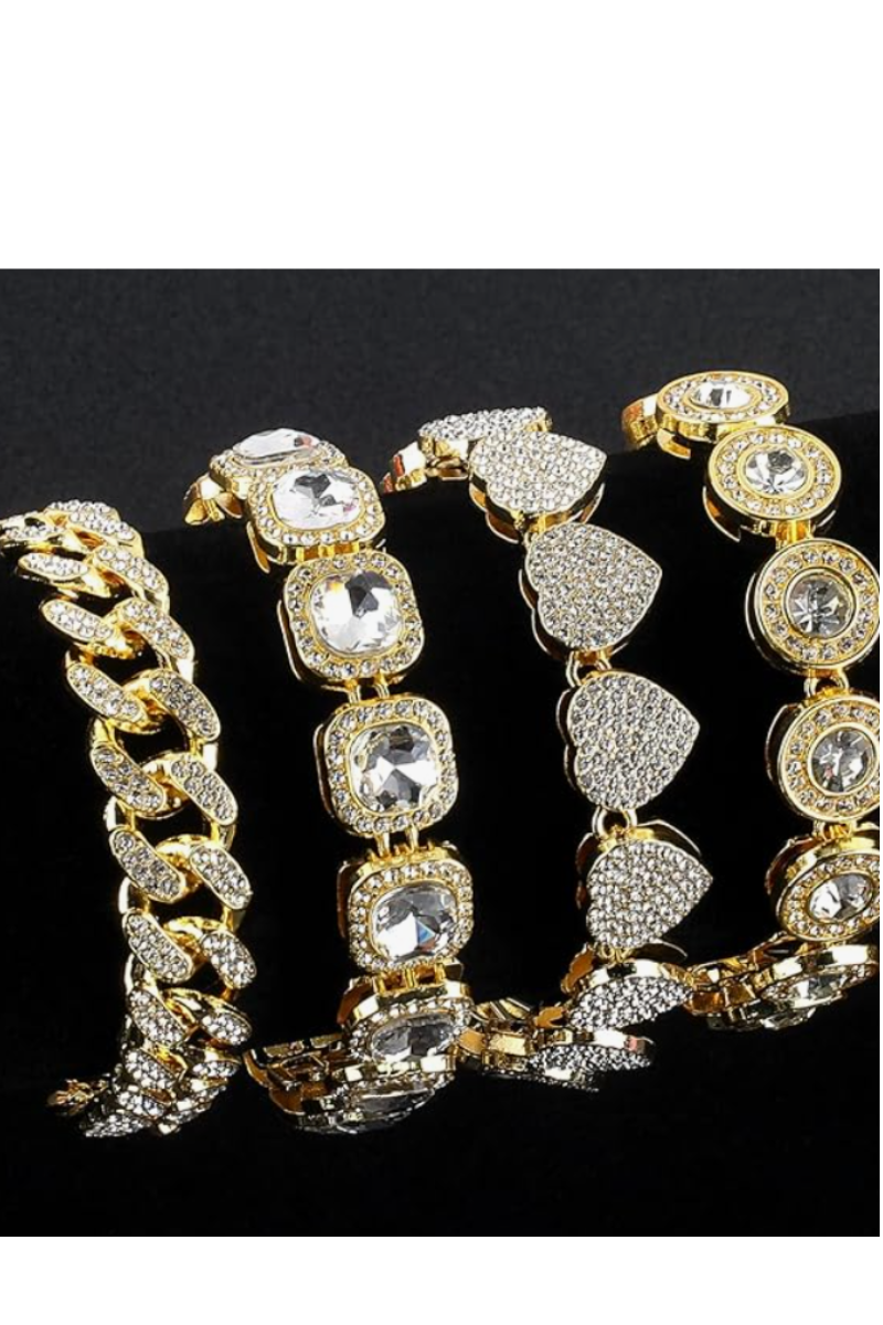 LUXIIVA® 4 PCS MEGAN BRACELET STACK (Ready to Ship)-$6.25/Count