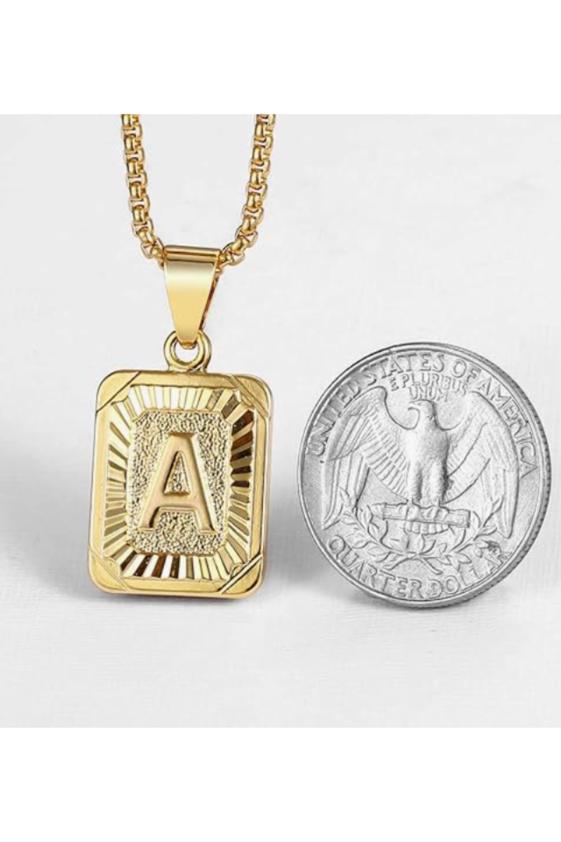 LUXIIVA® SANAI INITIAL NECKLACE(Ready to Ship)