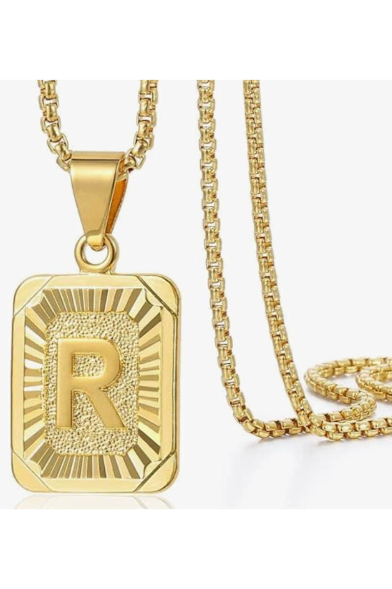 LUXIIVA® SANAI INITIAL NECKLACE(Ready to Ship)