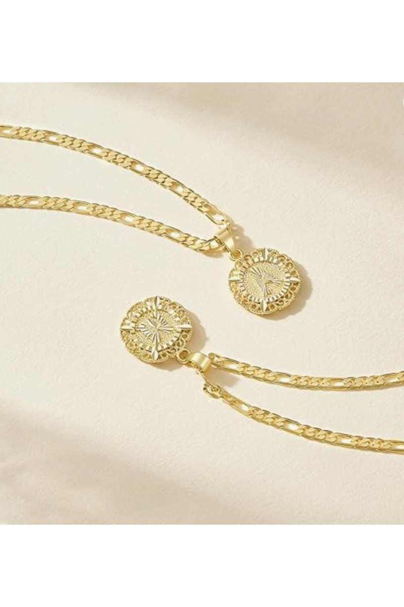 LUXIIVA® SARAI INITIAL NECKLACE(Ready to Ship)