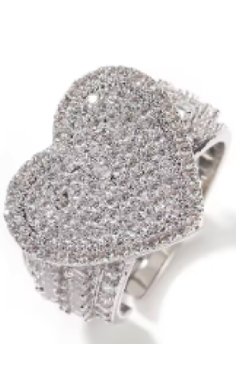 SOLANGE HEART RING(Ready to Ship)
