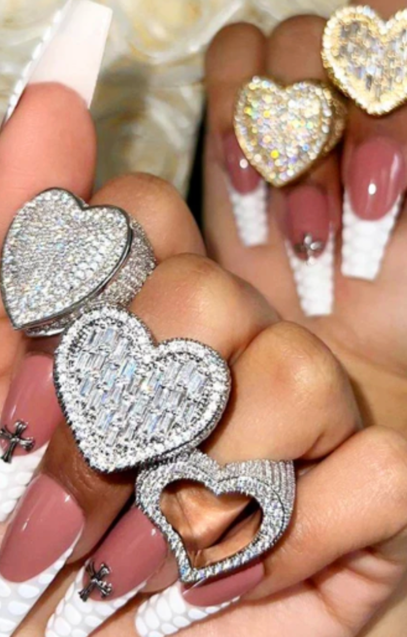 SENA HEART CZ RING(Ready to Ship)