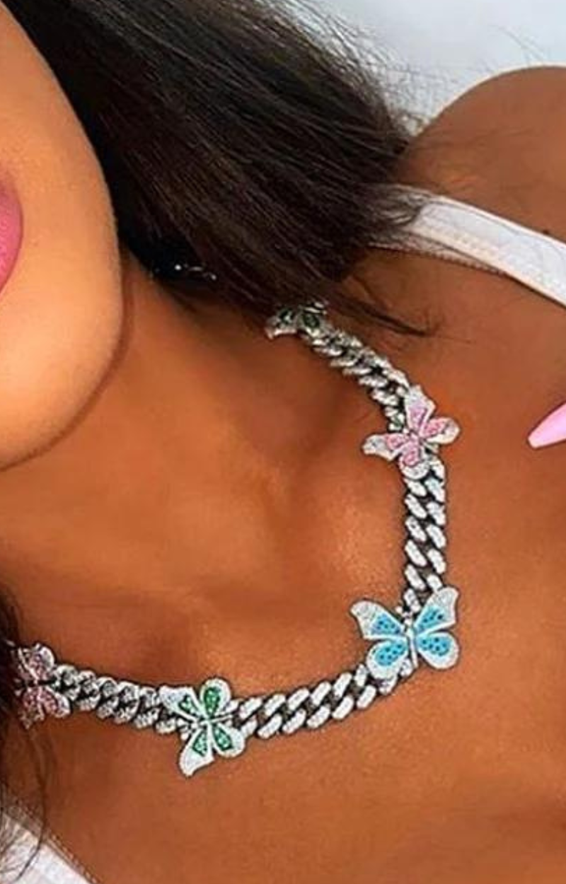 LUXIIVA® BUTTERFLY CHOKER (Ready to Ship)