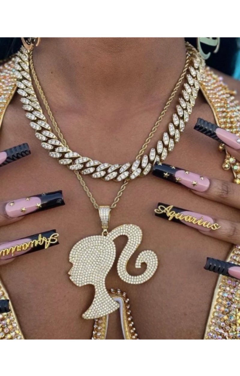 LUXIIVA® BARBIE GIRL INSPIRED NECKLACE (Ready to Ship)