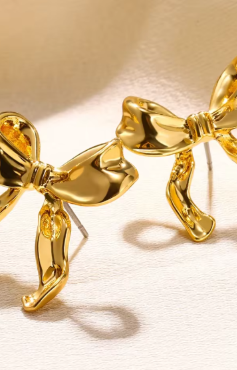LUXIIVA® BOW EARRINGS(Ready to Ship)