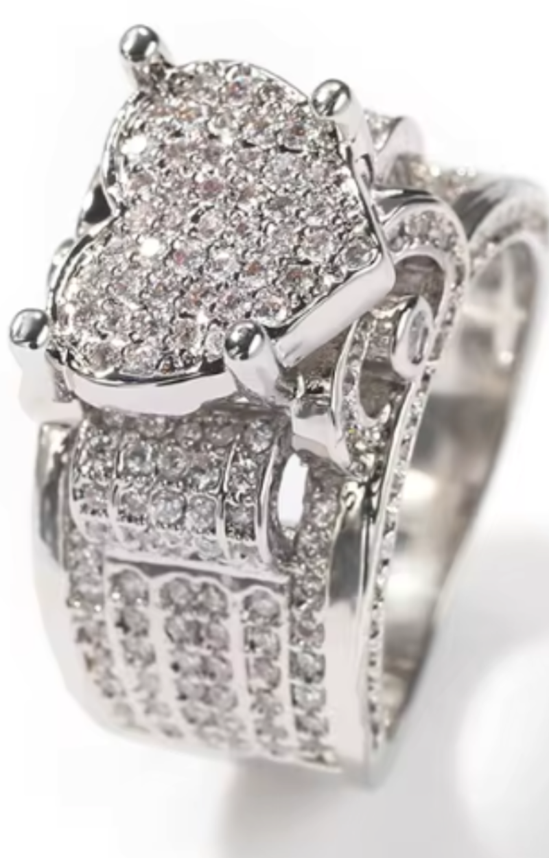YASMINE HEART RING(Ready to Ship)
