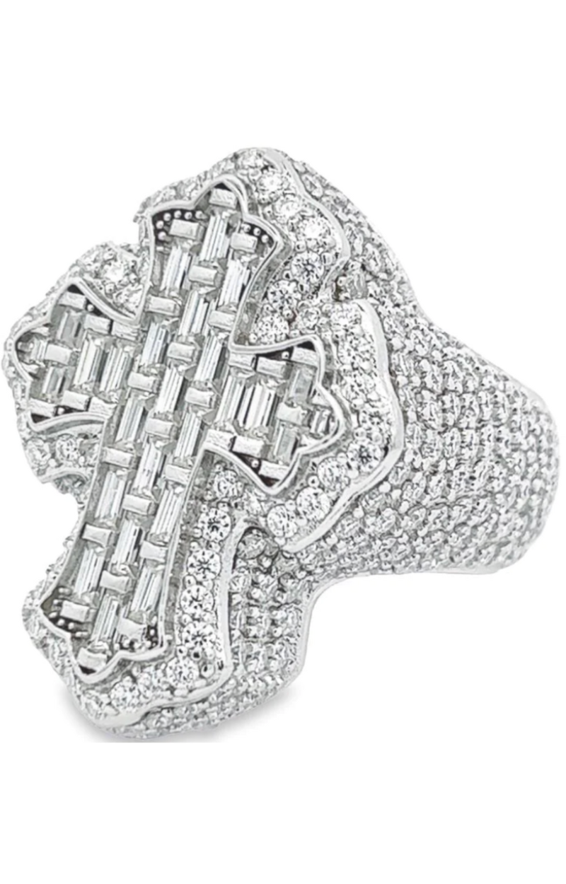 CROSS CZ RING(Ready to Ship)