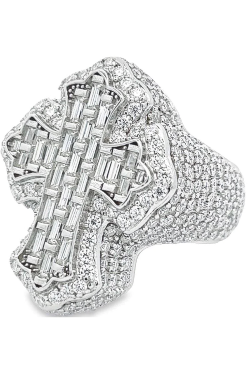 CROSS CZ RING(Ready to Ship)