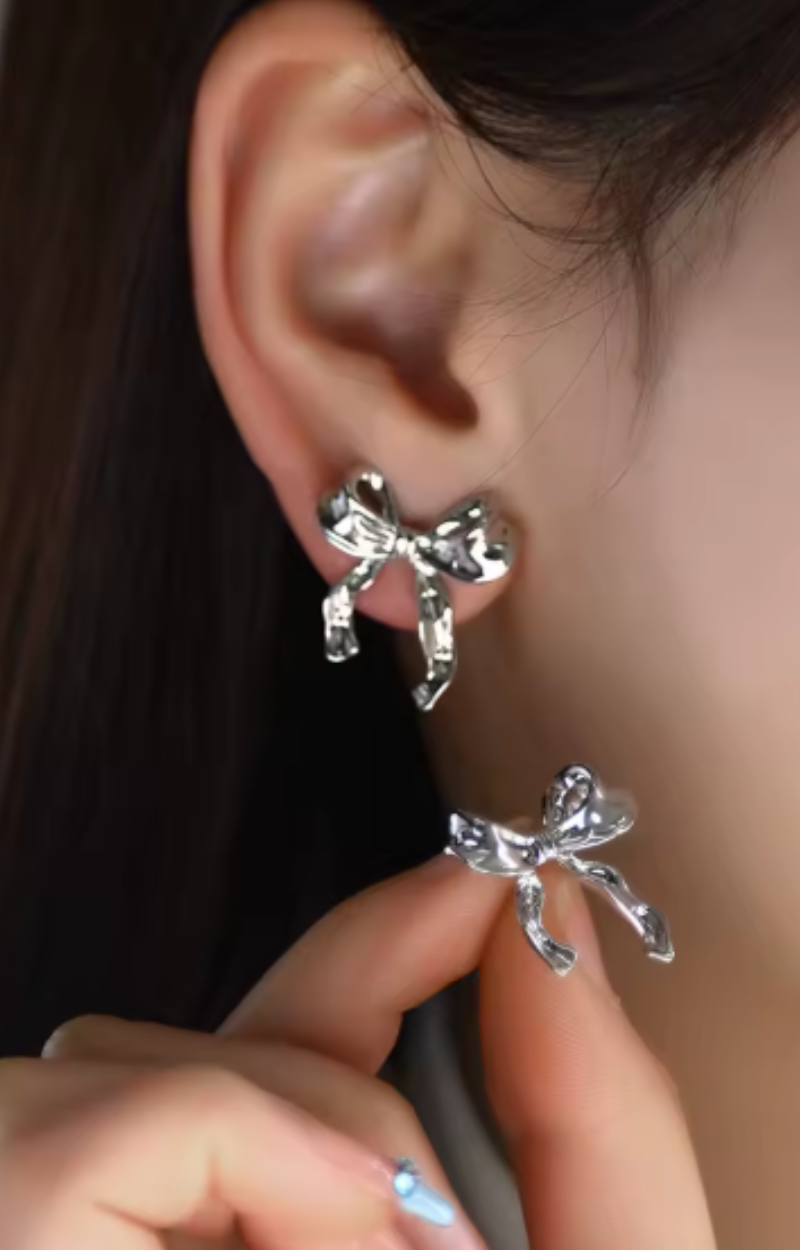 LUXIIVA® BOW EARRINGS(Ready to Ship)