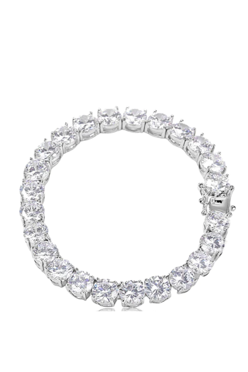 LUXIIVA 5Mm Reazy Tennis Bracelet - size comparison and dimensions