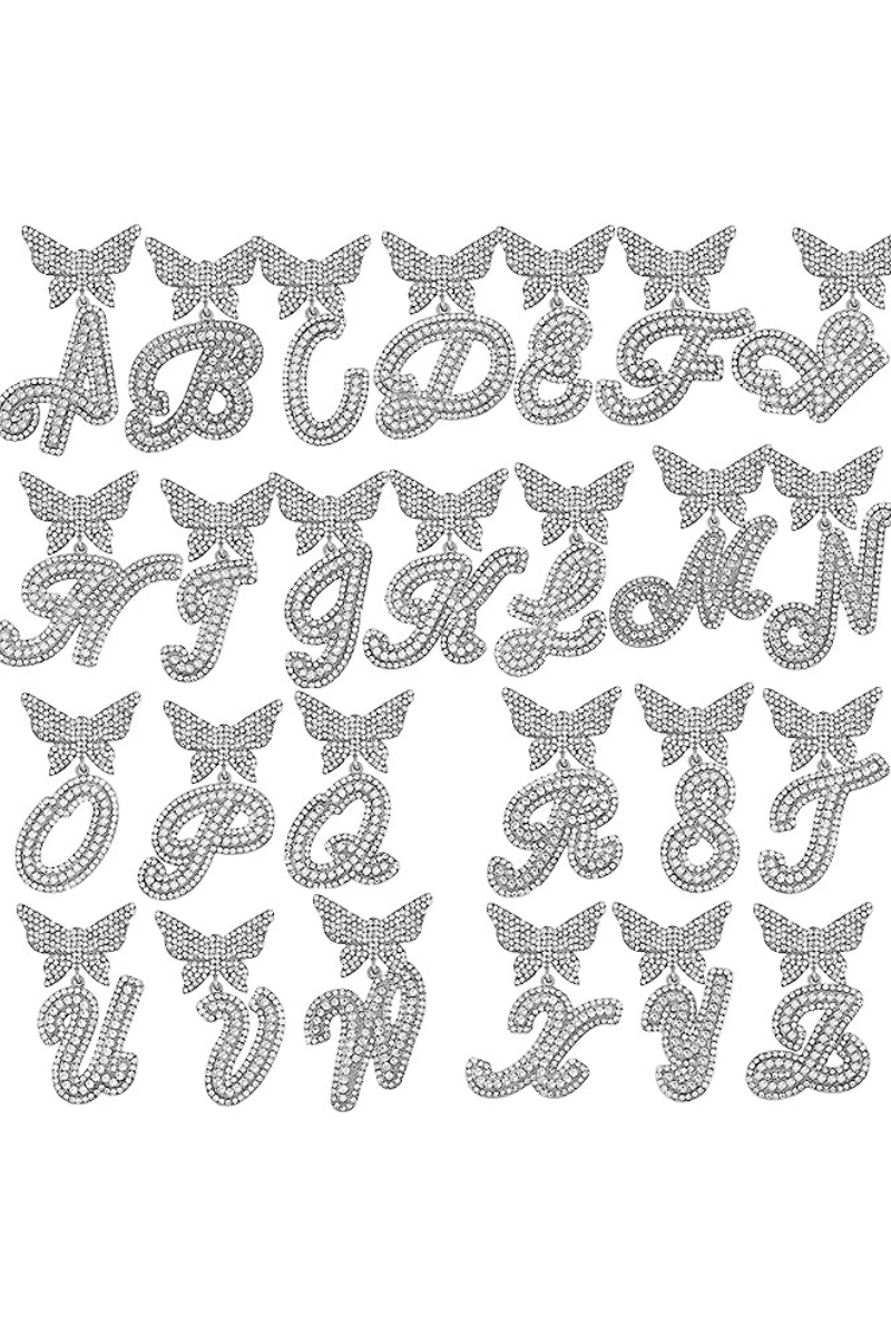LUXIIVA® BUTTERFLY INITIAL PENDANT(Ready to Ship)