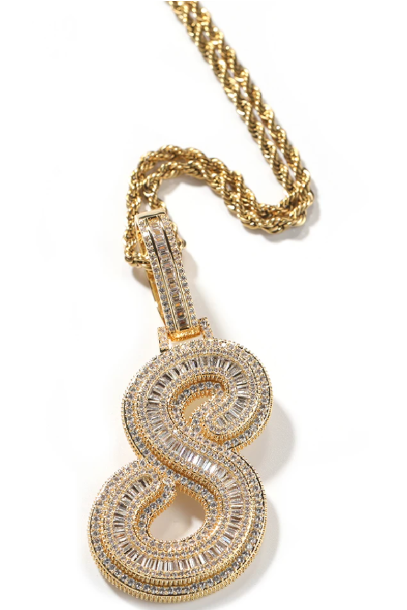 LUXIIVA® BOSS LADY INITIAL PENDANT(Ready to Ship)