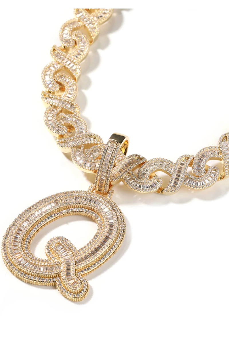 LUXIIVA® BOSS LADY INITIAL PENDANT(Ready to Ship)