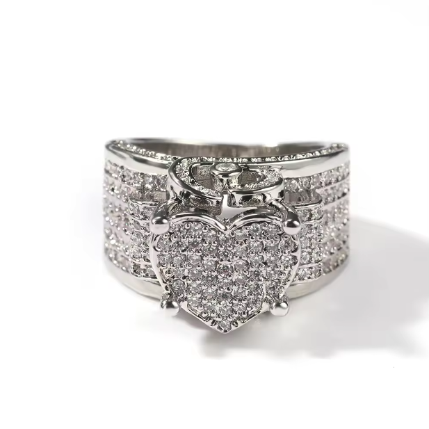 YASMINE HEART RING(Ready to Ship)