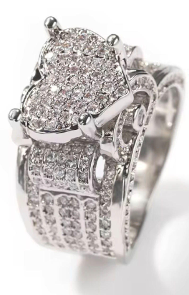 YASMINE HEART RING(Ready to Ship)