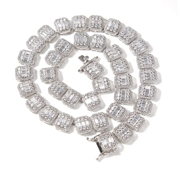 BAGUETTE RHINESTONE CHAIN(Ready to Ship)