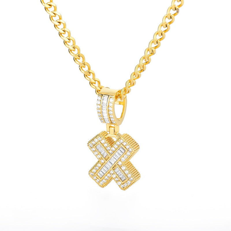 LUXIIVA® BUBBLE BLING INITIAL NECKLACE (Ready to Ship)