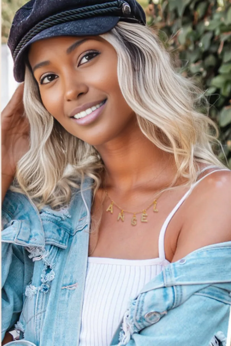 CUSTOM NAME NECKLACE WITH STONE LETTERS