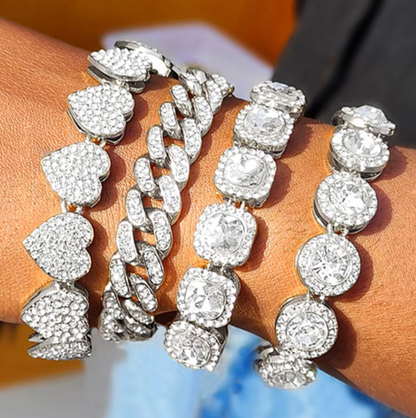 4 PCS MEGAN BRACELET STACK (Ready to Ship)