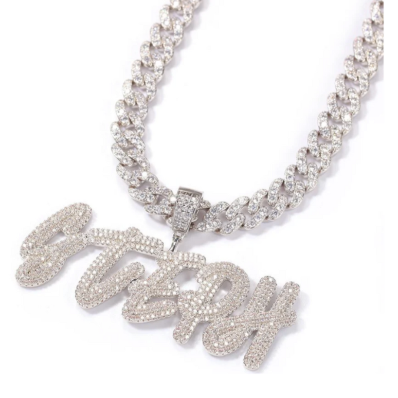 DELUX CURSIVE CUSTOM NAME NECKLACE