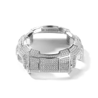 LUXIIVA® Moissanite Iced-Out Bezel — fits Casio G-SHOCK GA-110