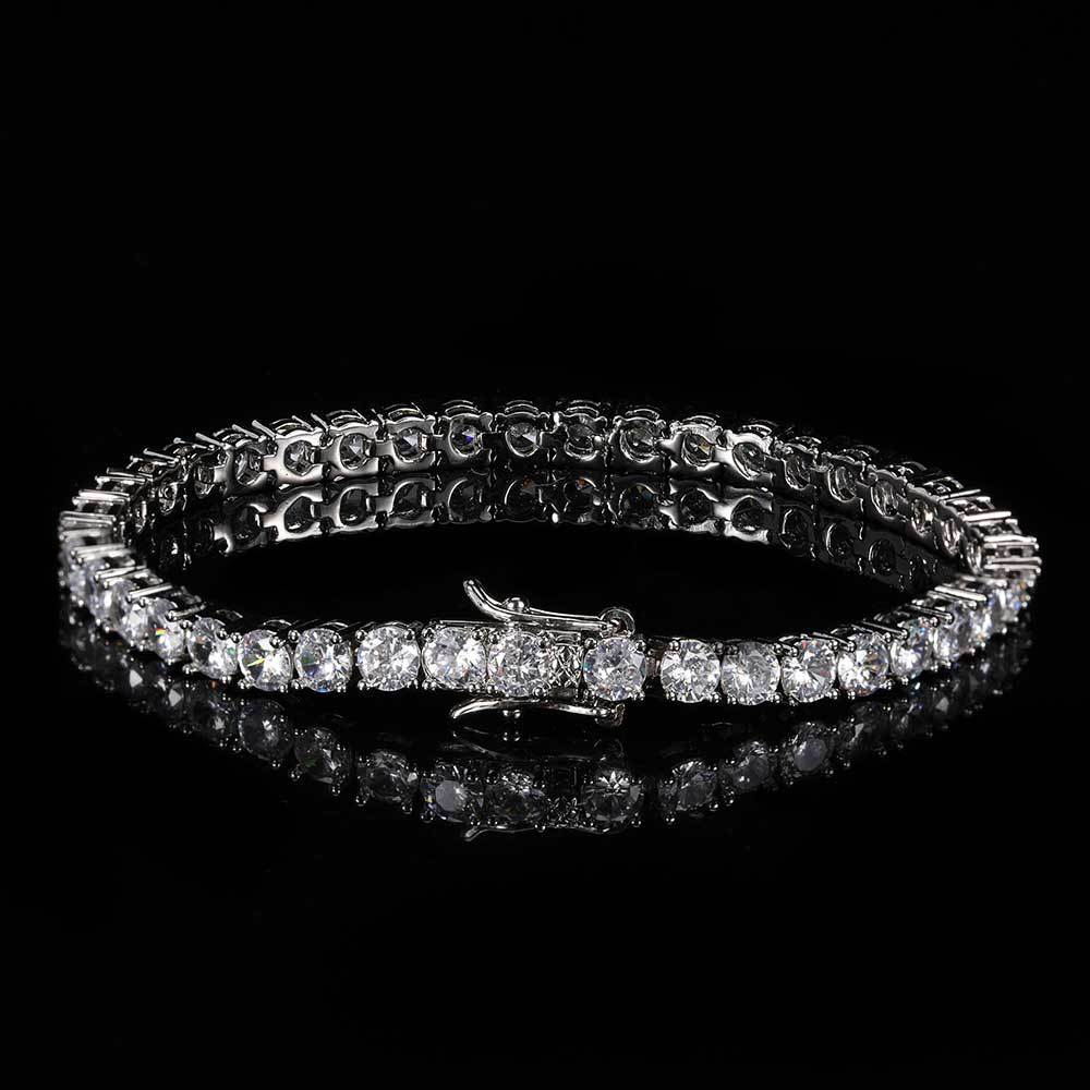 LUXIIVA® MOISSANITE CIRCLE TENNIS BRACELET (Ready to Ship)