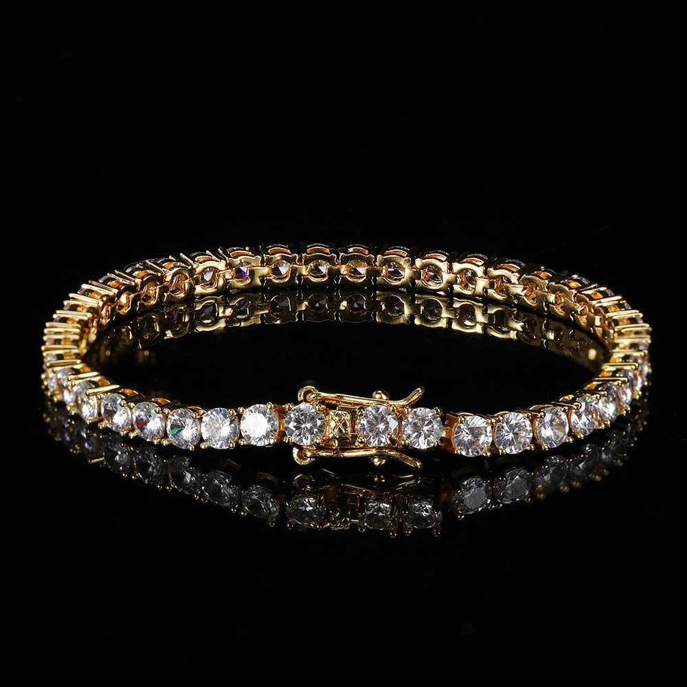 LUXIIVA® MOISSANITE CIRCLE TENNIS BRACELET (Ready to Ship)