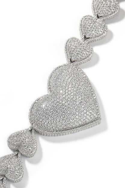 LUXIIVA® BOLD HEART CHAIN(Ready to Ship)