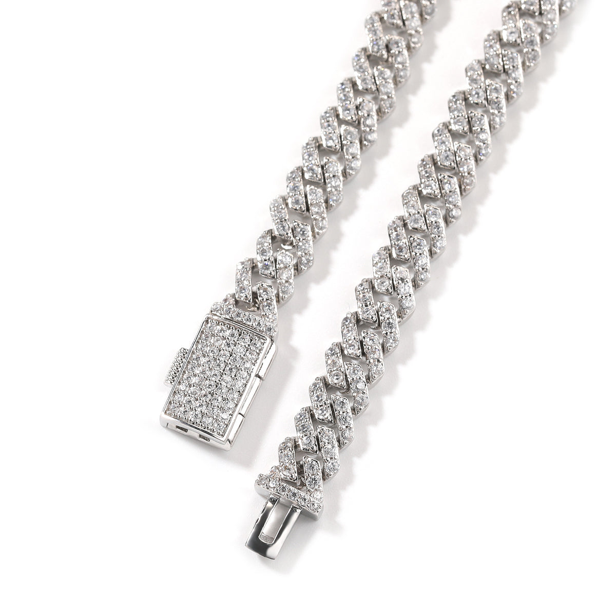 LUXIIVA® 6MM MOISSANITE CUBAN BRACELET (Ready to Ship)