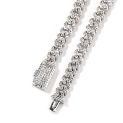 LUXIIVA® 6MM MOISSANITE CUBAN BRACELET (Ready to Ship)