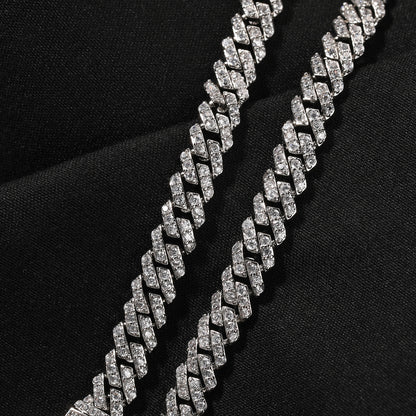 LUXIIVA® 6MM MOISSANITE CUBAN BRACELET (Ready to Ship)