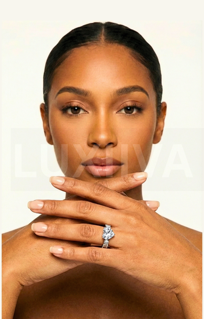LUXIIVA® JENNIFER HEART CZ RINGS(Ready to Ship)