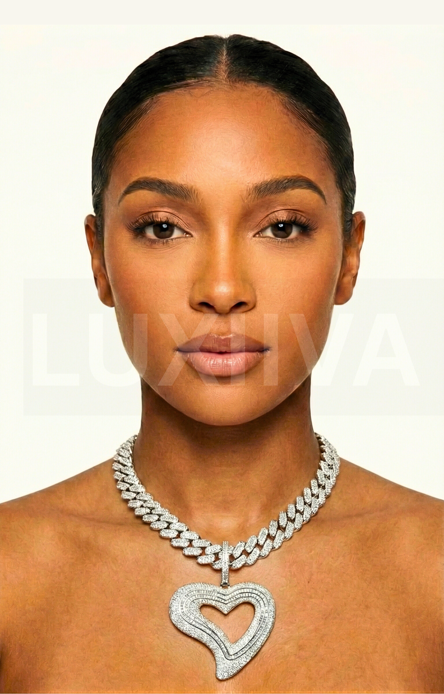 LUXIIVA® BIG HEART PENDANT(Ready to Ship)