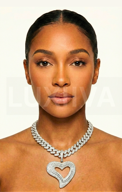 LUXIIVA® BIG HEART PENDANT(Ready to Ship)