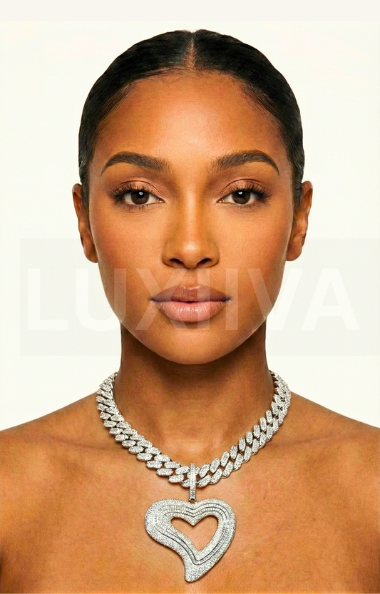 LUXIIVA® BIG HEART PENDANT(Ready to Ship)